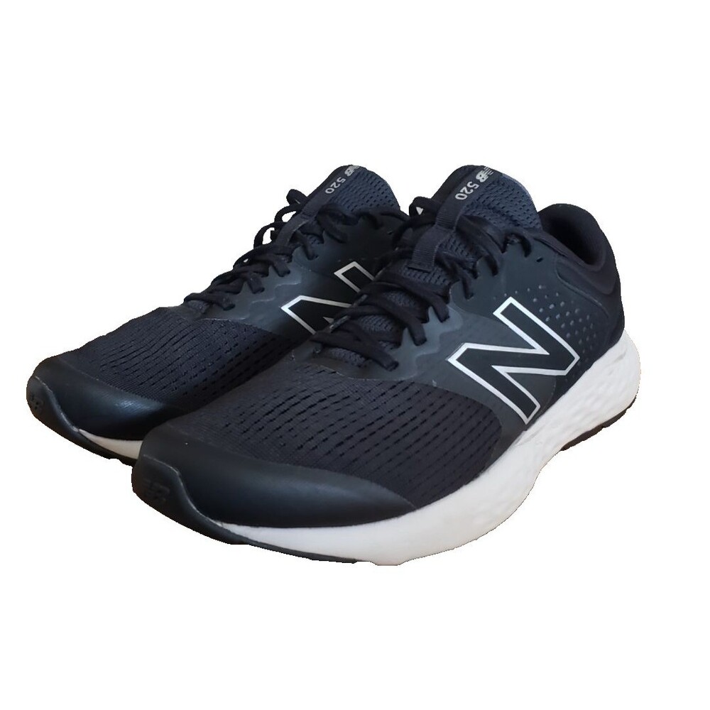 New‎ Balance Mens 520 V7 M520LB7 Black Running Shoes Sneakers Size 12 4E